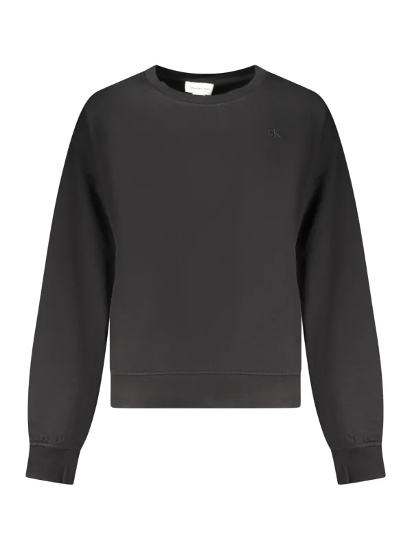 Calvin Klein Damen SWEATSHIRT Schwarz