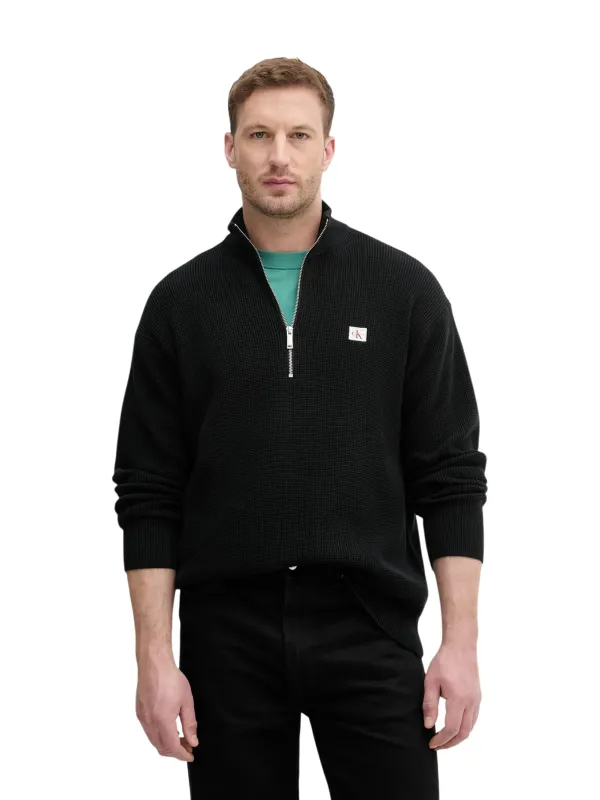 Calvin Klein Jeans Herren Pullover Schwarz