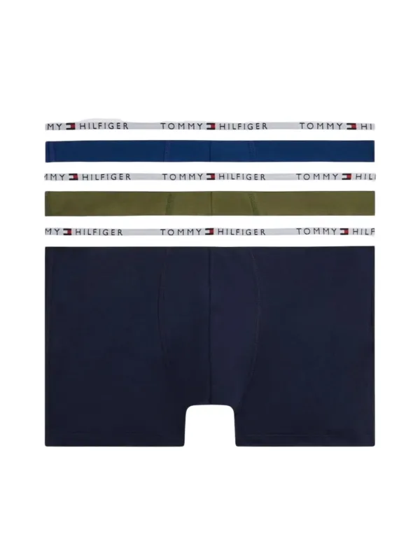 Tommy Hilfiger 3P TRUNK Herren Unterwäsche Grün