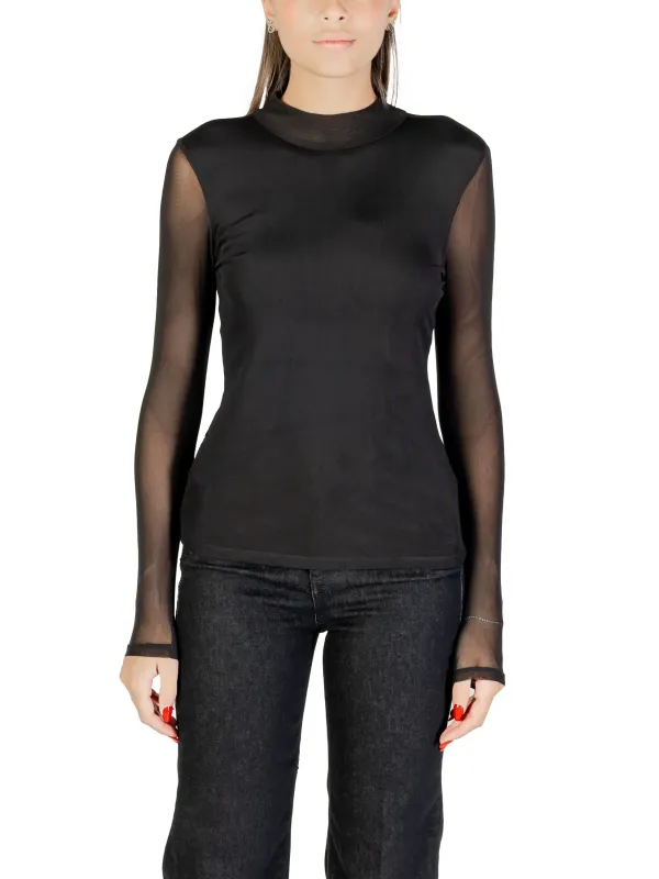 Only Damen Pullover Schwarz