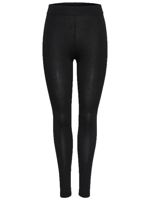 Only Leggings Schwarz