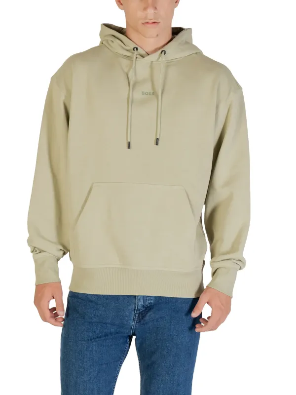Boss Herren Fleece Grün
