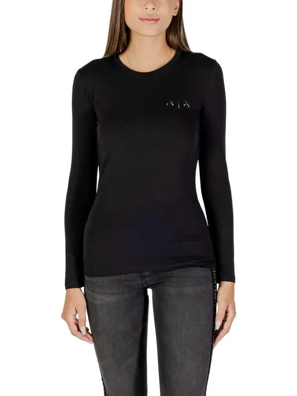 Armani Exchange Damen T-Shirt Schwarz